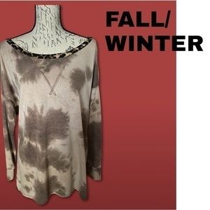 HONEYME CURVY SIZE M TIE DYE TOP